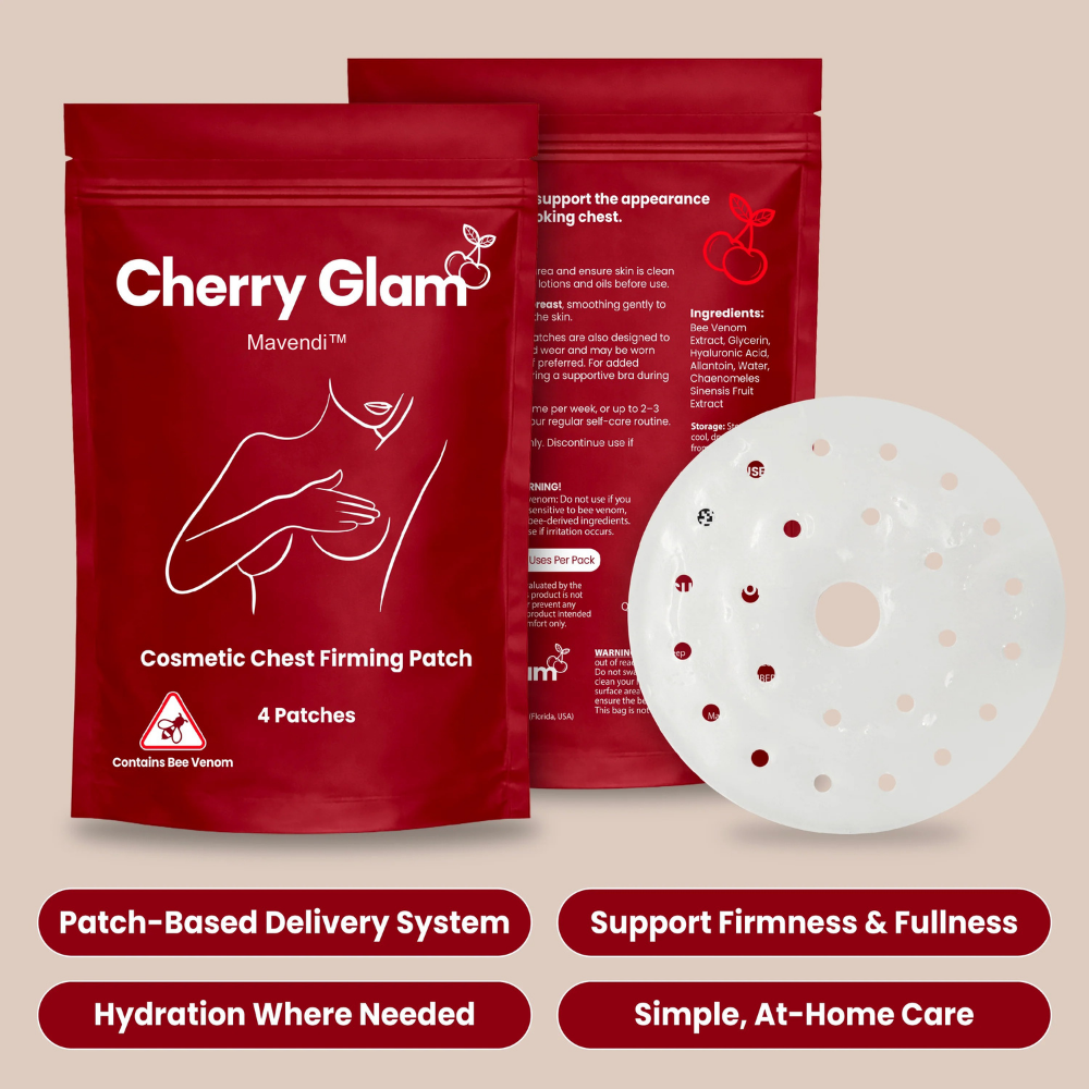 Cosmetic chest firming patch Cherry Glam