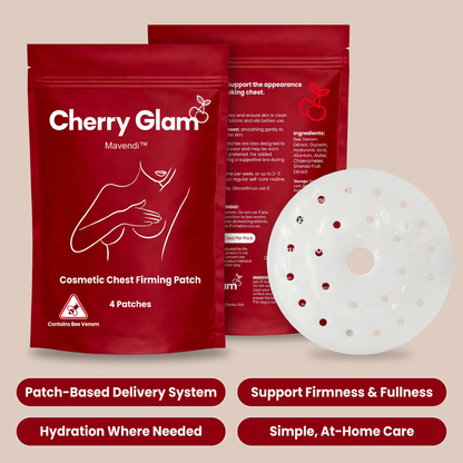 Cosmetic chest firming patch Cherry Glam