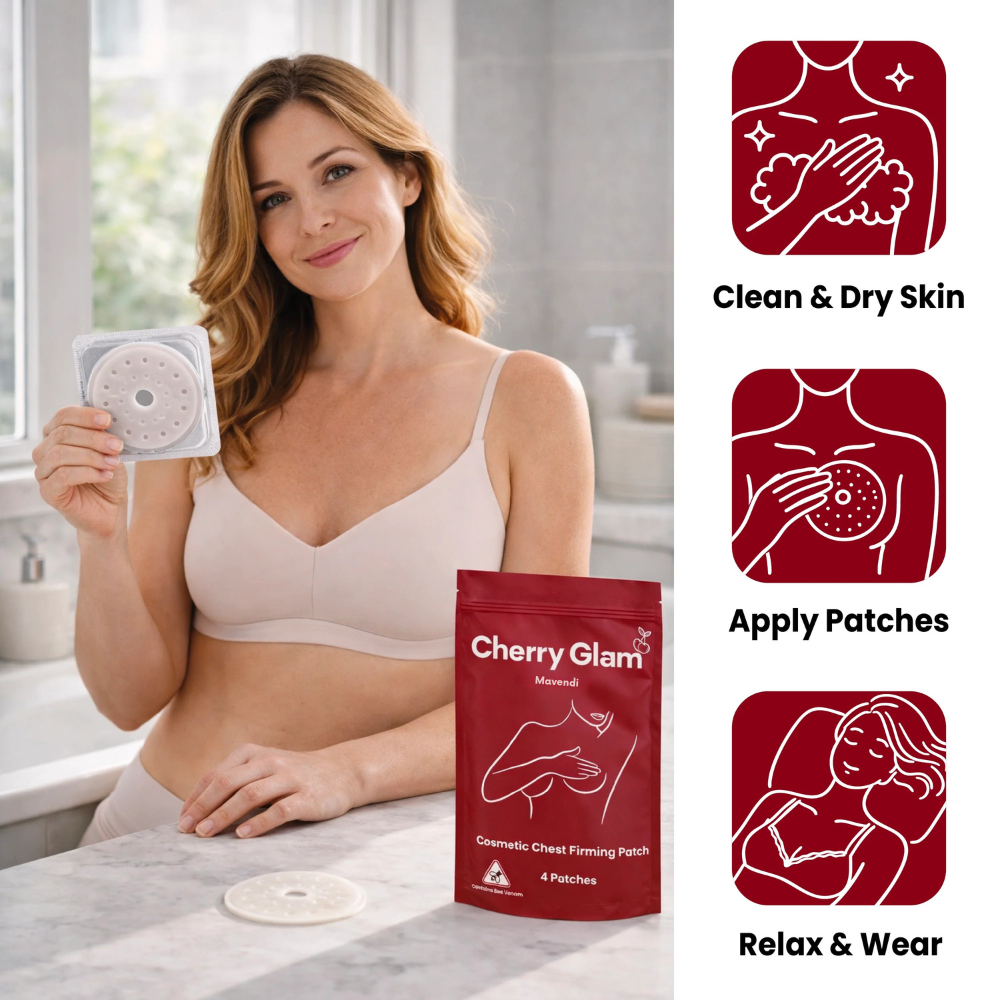 Cosmetic chest firming patch Cherry Glam