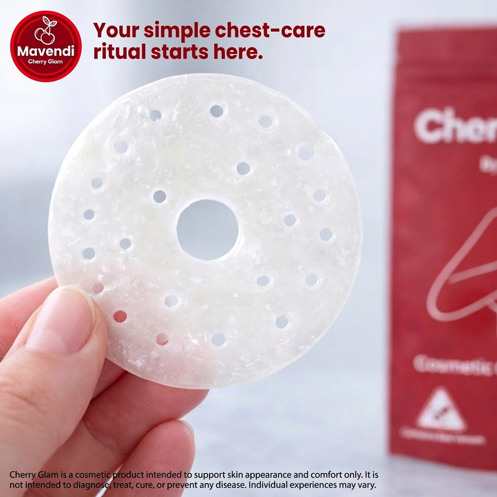 Cosmetic chest firming patch Cherry Glam